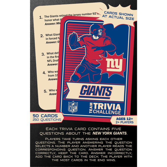 New York Giants Trivia Challenge - Just $12.99! Shop now at Retro Gaming of Denver