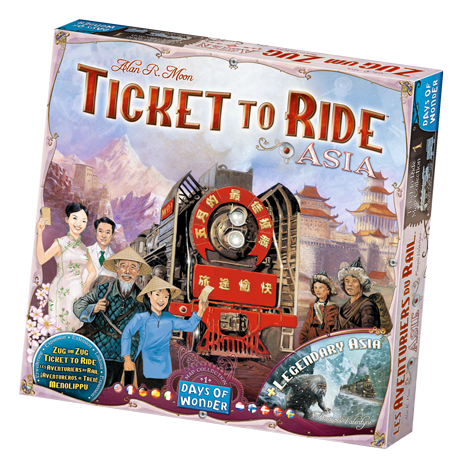 Ticket to Ride: Asia Map Collection 1 - for just $42.99! 