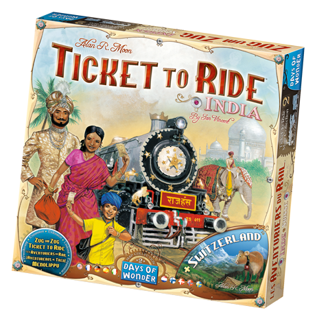 Ticket to Ride: India Map Collection 2 - for just $34.99! 
