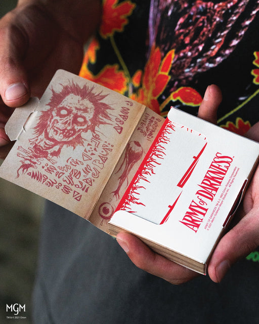 Fontaine x Army of Darkness Playing Cards - for just $19.99! 