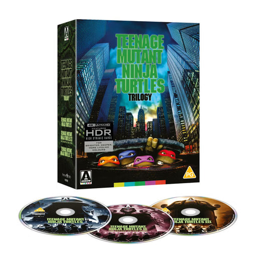 TMNT - Teenage Mutant Ninja Turtles (3 Films) (1990-1993) Movie Collection - Limited Edition (4K UHD) - for just $69.99! 