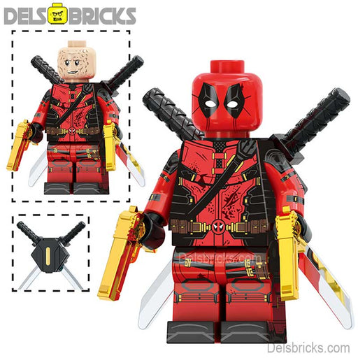 Deadpool from Deadpool & Wolverine Movie Marvel MCU Lego Minifigures Custom Toys 2 - Just $4.50! Shop now at Retro Gaming of Denver