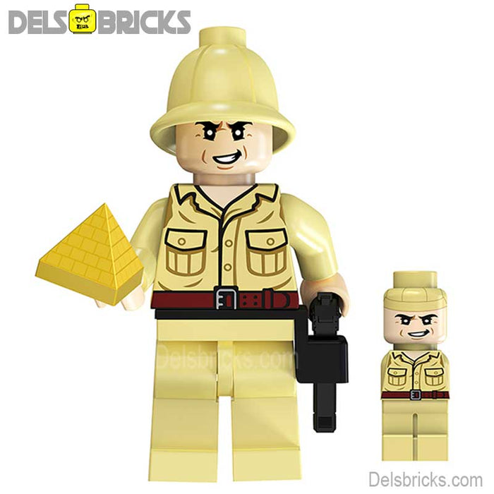 Rene Belloq from Indiana Jones | Lego Minifigures Custom Toys (Lego-Compatible Minifigures) - Just $3.99! Shop now at Retro Gaming of Denver