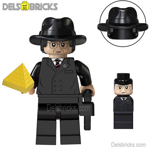 Major Arnold Ernst Toht from Indiana Jones | Lego Minifigures Custom Toys (Lego-Compatible Minifigures) - Just $3.99! Shop now at Retro Gaming of Denver