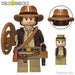 Indiana Jones Alt Design | Lego Minifigures Custom Toys (Lego-Compatible Minifigures) - Just $3.99! Shop now at Retro Gaming of Denver