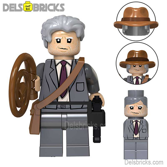 Indiana Jones Older Version | Lego Minifigures Custom Toys (Lego-Compatible Minifigures) - Just $3.99! Shop now at Retro Gaming of Denver