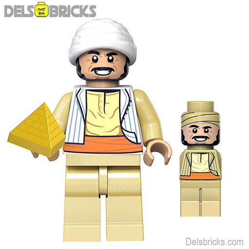 Sallah from Indiana Jones | Lego Minifigures Custom Toys (Lego-Compatible Minifigures) - Just $3.99! Shop now at Retro Gaming of Denver