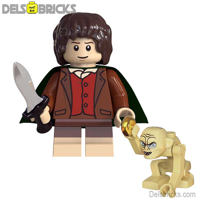 Frodo baggins Lord of The Rings Lego Minifigures Custom Toys - Just $4.50! Shop now at Retro Gaming of Denver