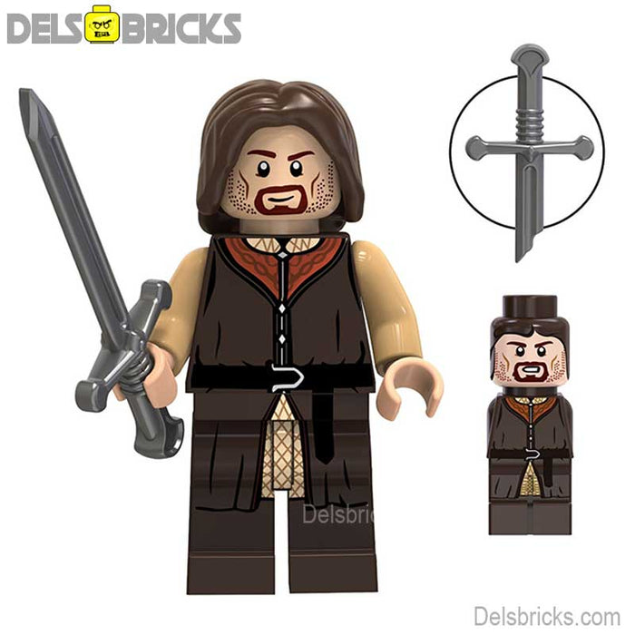 Aragorn Lord of The Rings Lego Minifigures Custom Toys - Just $4.50! Shop now at Retro Gaming of Denver