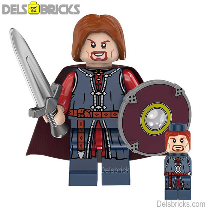 Boromir Lord of The Rings Lego Minifigures Custom Toys - Just $4.50! Shop now at Retro Gaming of Denver