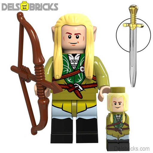 Legolas from Lord of The Rings Lego Minifigures Custom Toys - Just $4.50! Shop now at Retro Gaming of Denver