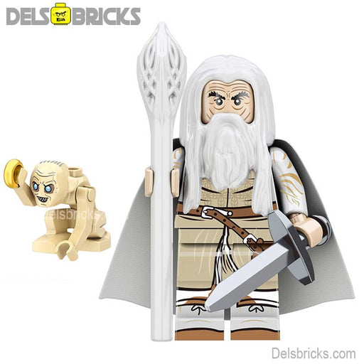 Gandalf The White Lord of The Rings Lego Minifigures Custom Toys - Just $4.50! Shop now at Retro Gaming of Denver