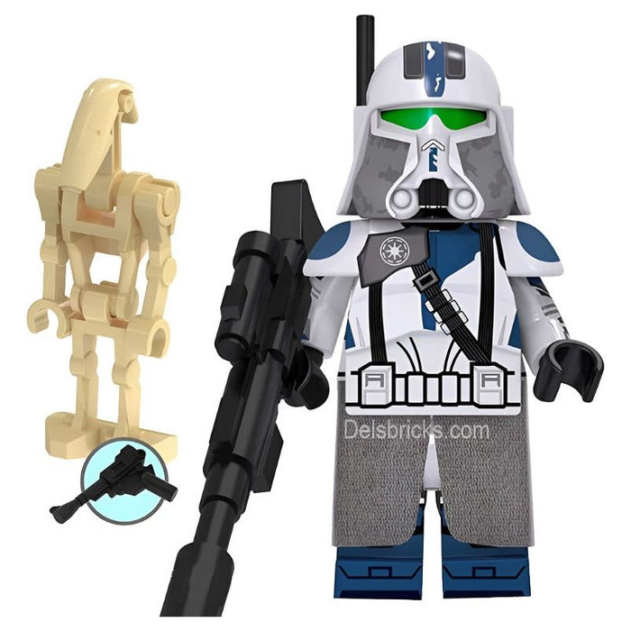 501st Legion Clone Trooper Commander & Battle Droid Lego Star Wars Minifigures - Premium Lego Star Wars Minifigures - Just $3.99! Shop now at Retro Gaming of Denver