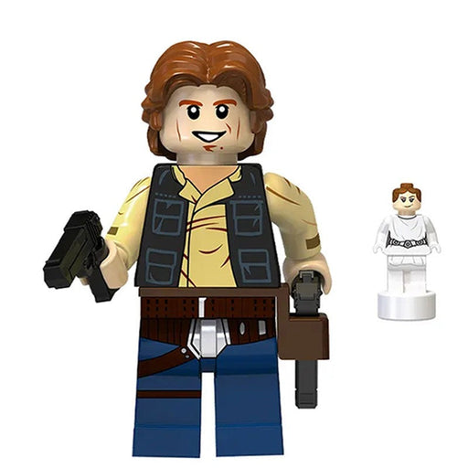 Han Solo with Blaster | Lego Star wars Minifigures - Premium Lego Star Wars Minifigures - Just $3.99! Shop now at Retro Gaming of Denver
