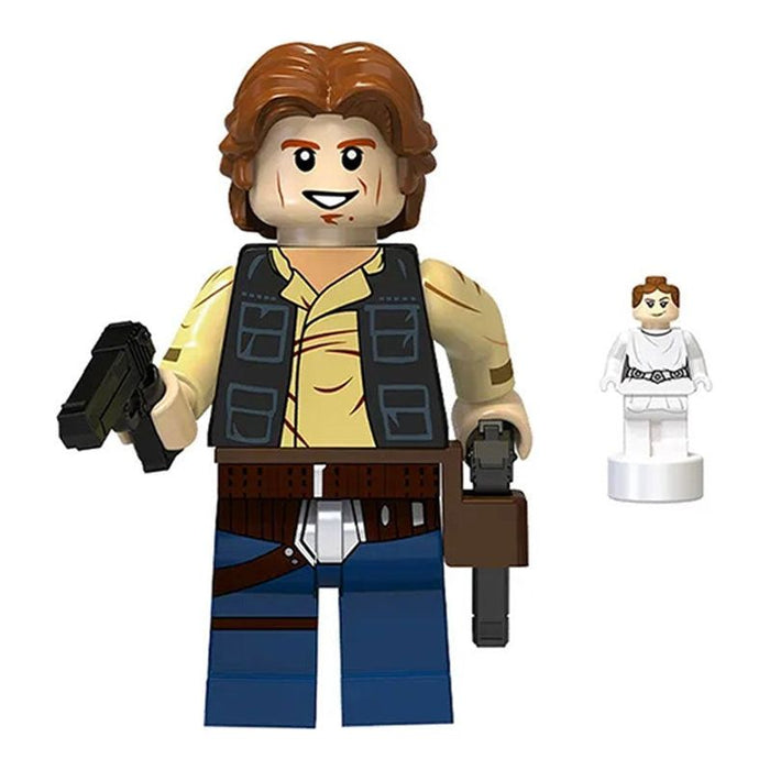 Han Solo with Blaster | Lego Star Wars Minifigures (Lego-Compatible Minifigures) - Just $3.99! Shop now at Retro Gaming of Denver