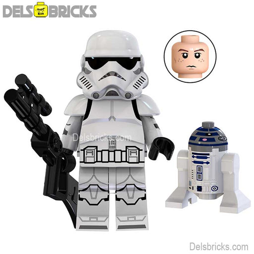 Stormtrooper & Mini R2D2 Droid Lego Star Wars Minifigures - Premium Lego Star Wars Minifigures - Just $3.99! Shop now at Retro Gaming of Denver
