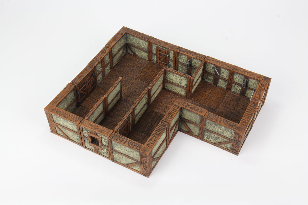 WarLock Tiles: Town & Village II - Full Height Plaster Walls Expansion - for just $79.99! 