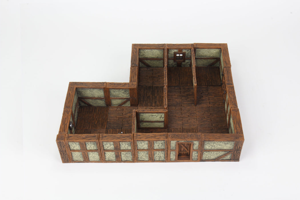 WarLock Tiles: Town & Village II - Full Height Plaster Walls Expansion - for just $79.99! 