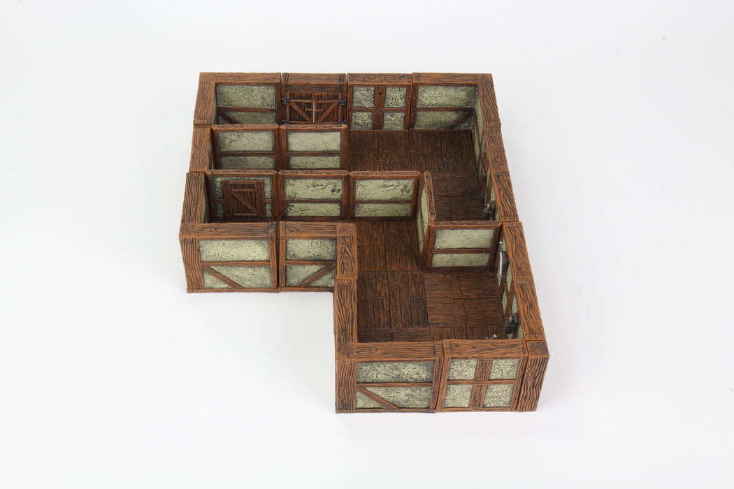 WarLock Tiles: Town & Village II - Full Height Plaster Walls Expansion - for just $79.99! 