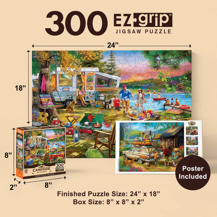 Campside - Waterslide Wanderlust 300 Piece EZ Grip Jigsaw Puzzle - for just $14.99! 
