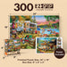 Campside - Waterslide Wanderlust 300 Piece EZ Grip Jigsaw Puzzle - for just $14.99! 