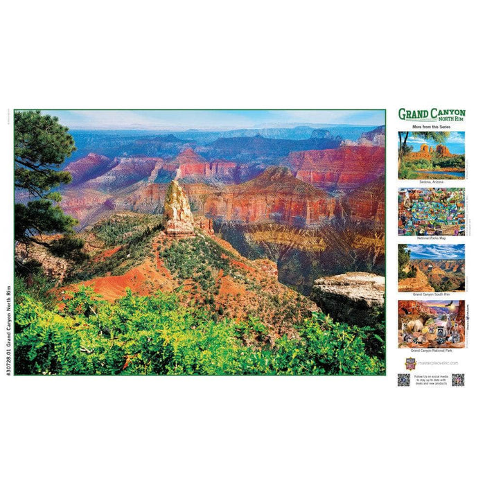 Grand Canyon North Rim 550 Piece Jigsaw Puzzle - for just $14.99! 