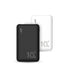 Silicon Power QP58 10,000mAh Portable Phone Charger Power Bank 18W QC 3.0/ 20W Power Delivery (PD) Fast Phone Charging [Black/White] - for just $23.99! 