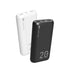 Silicon Power QS15 20,000mAh Portable Phone Charger Power Bank QC 3.0/ 18W Power Delivery (PD) Fast Phone Charging [Black/White] - for just $37.99! 