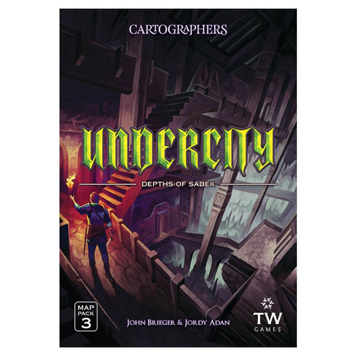 Cartographers: Map Pack 3 - Undercity - for just $9.95! 