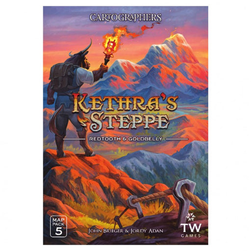 Cartographers: Map Pack 5 - Kethra's Steppe - for just $9.95! 