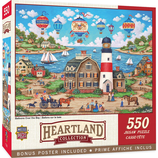 Heartland - Balloons Over the Bay 550 Piece Jigsaw Puzzle - for just $14.99! 
