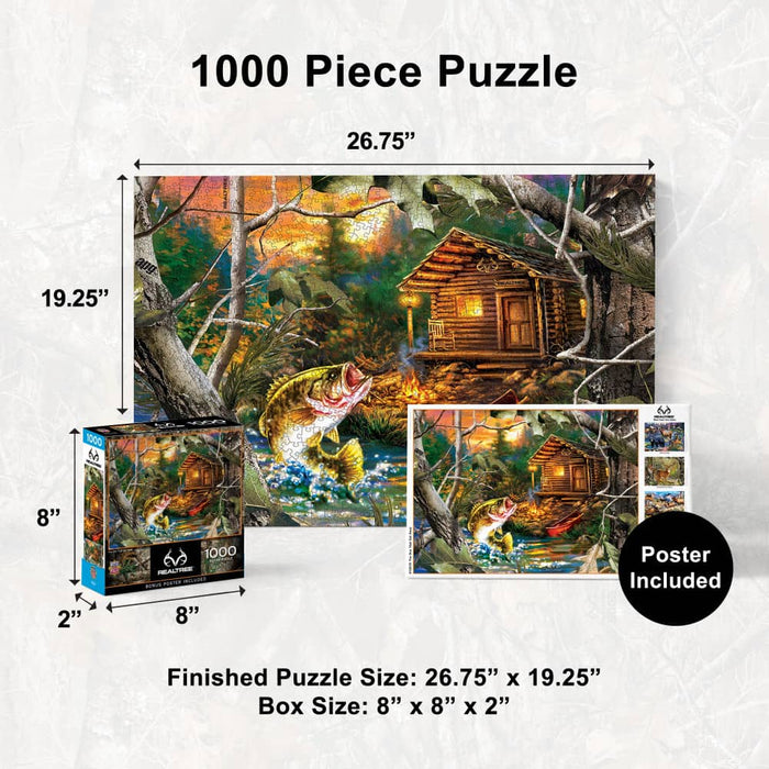 Realtree - The One That Got Away 1000 Piece Jigsaw Puzzle - for just $16.99! 