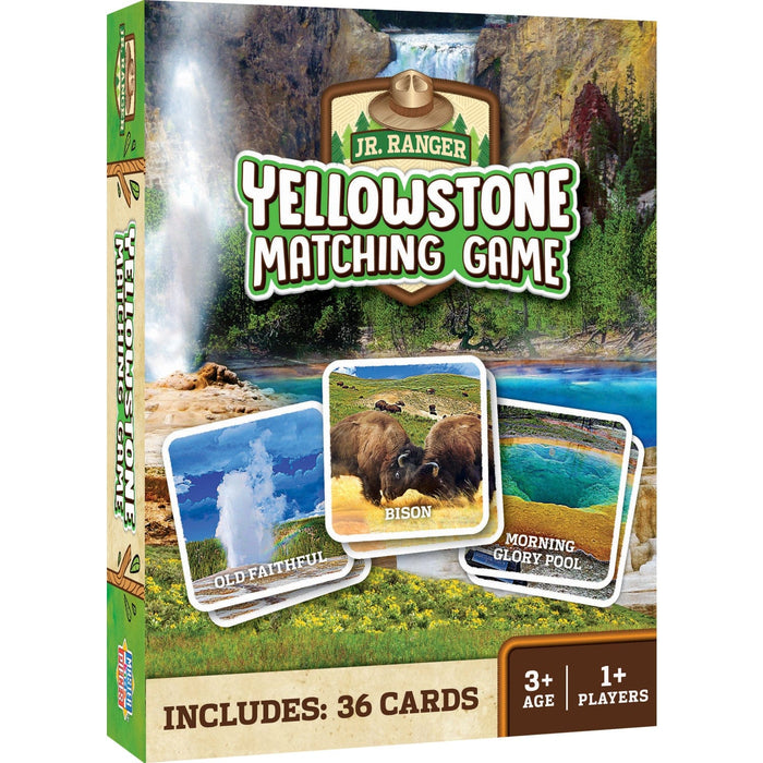 Jr. Ranger - Yellowstone Matching Game - for just $9.99! 