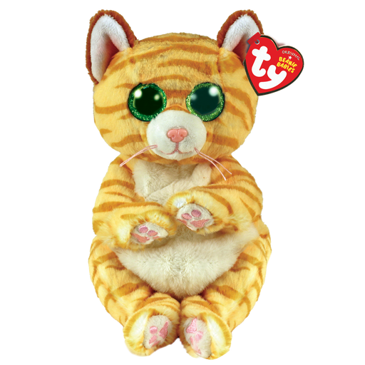 Beanie Baby Bellies - Mango Gold Striped Cat - Premium Plush - Just $6.99! Shop now at Retro Gaming of Denver