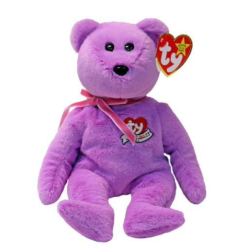Beanie Baby - Celebrate II - Purple Teddy Bear - Premium Plush - Just $6.99! Shop now at Retro Gaming of Denver