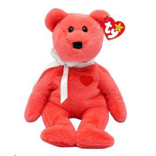 Beanie Baby - Valentino II -  PinkTeddy Bear - Premium Plush - Just $6.99! Shop now at Retro Gaming of Denver