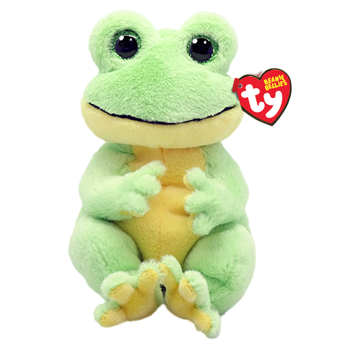 Beanie Bellie - Snapper the Green Frog - 13" Medium - Just $10.99! Shop now at Retro Gaming of Denver