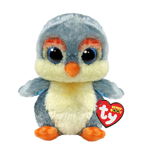 Beanie Boo's - Fisher the Gray Penguin - Small 6" - Premium Plush - Just $6.99! Shop now at Retro Gaming of Denver