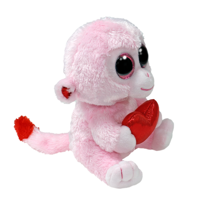 Beanie Boo's - Gigi Monkey with Heart - 6" Small - Premium Plush - Just $6.99! Shop now at Retro Gaming of Denver