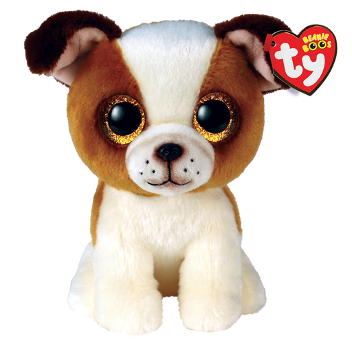 Beanie Boo's - Hugo the Brown and White Dog - Premium Plush - Just $6.99! Shop now at Retro Gaming of Denver