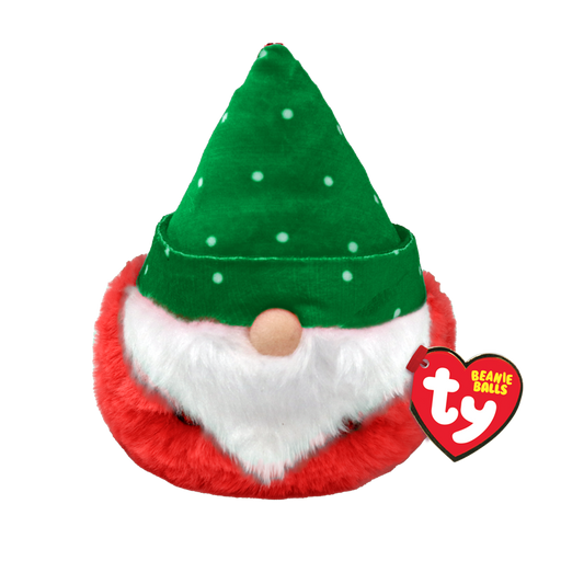 Beanie Puffies 4" Ball - Turvey - Gnome Green Hat Ball - Premium Plush - Just $4.99! Shop now at Retro Gaming of Denver