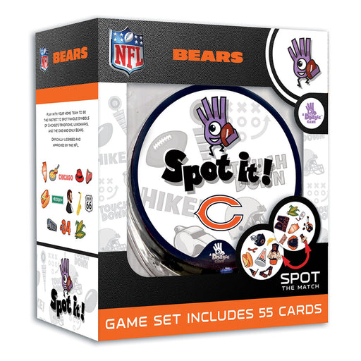 Chicago Bears Spot It! Card Game - Premium Card Games - Just $12.99! Shop now at Retro Gaming of Denver