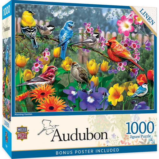 Audubon - Morning Garden 1000 Piece Jigsaw Puzzle - Just $16.99! Shop now at Retro Gaming of Denver