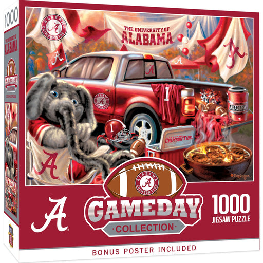 Alabama Crimson Tide - Gameday 1000 Piece Jigsaw Puzzle - Just $19.99! Shop now at Retro Gaming of Denver