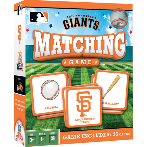 San Francisco Giants Matching Game - Just $12.99! Shop now at Retro Gaming of Denver