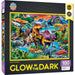 Glow in the Dark - King of the Dinos 100 Piece Jigsaw Puzzle - Just $12.99! Shop now at Retro Gaming of Denver