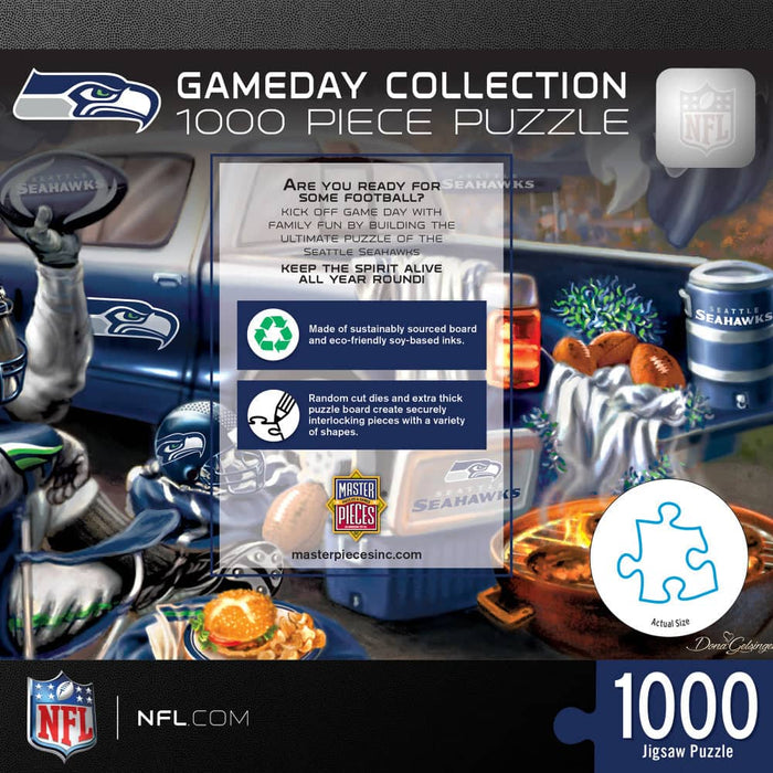 Seattle Seahawks - Gameday 1000 Piece Jigsaw Puzzle - for just $19.99! 