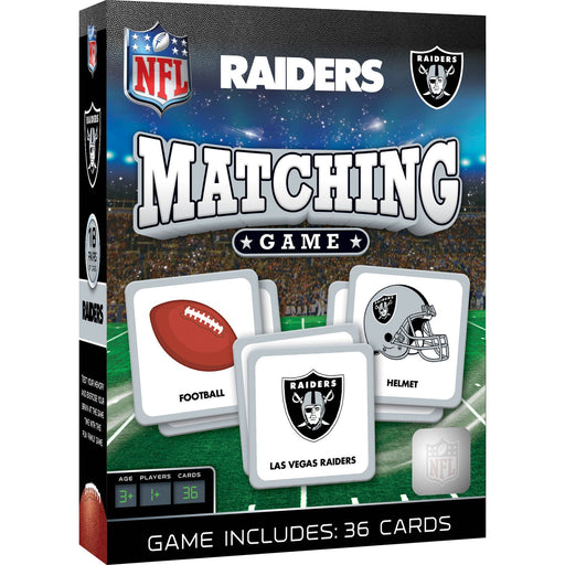 Las Vegas Raiders Matching Game - Just $10.39! Shop now at Retro Gaming of Denver