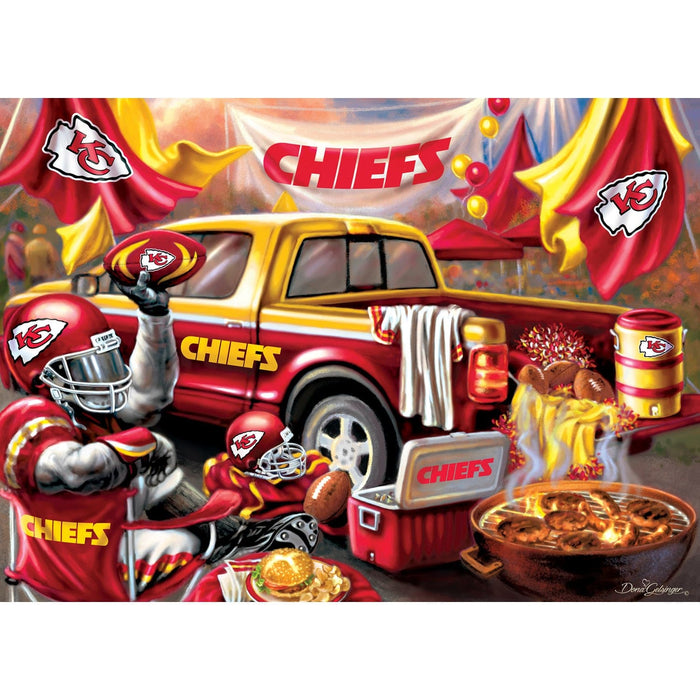 Kansas City Chiefs - Gameday 1000 Piece Jigsaw Puzzle - for just $19.99! 