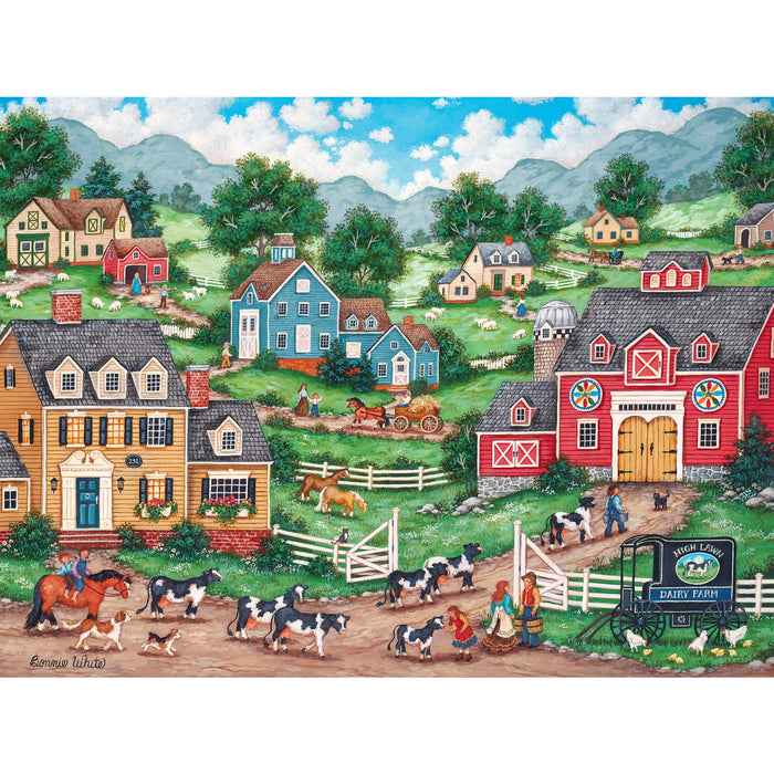 Heartland - The Curious Calf 550 Piece Jigsaw Puzzle - Just $14.99! Shop now at Retro Gaming of Denver